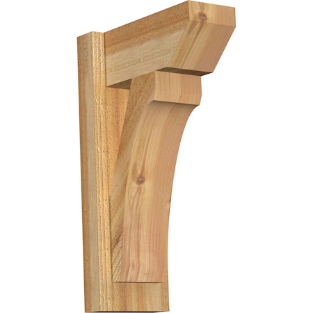 Legacy Slat Rough Sawn Outlooker, Western Red Cedar, 6W X 12D X 20H